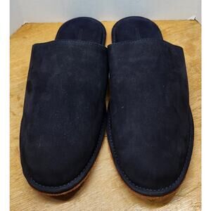 Beckett Simonon Larsen Navy Nubuck Slipper Size 12 Unused